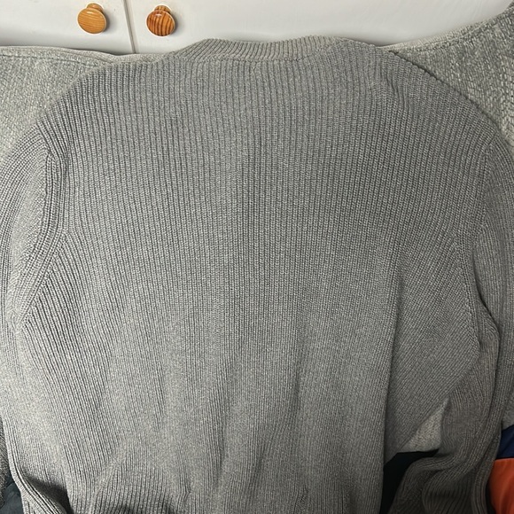 Zara Grey Zip Up Sweater - Picture 3 of 4